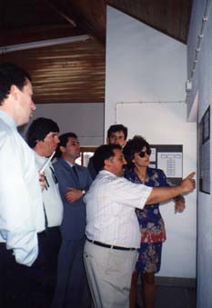 ALBERTO ABRANTES ACOMPANHA A VISITA